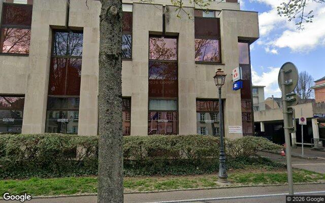 Façade : 3 rue Pierre et Marie Curie, Mulhouse