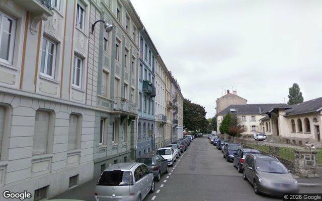 Façade : 8 rue des Gymnastes, Mulhouse
