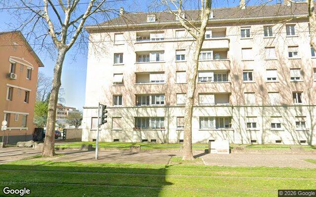 Façade : 107 avenue Robert Schuman, Mulhouse