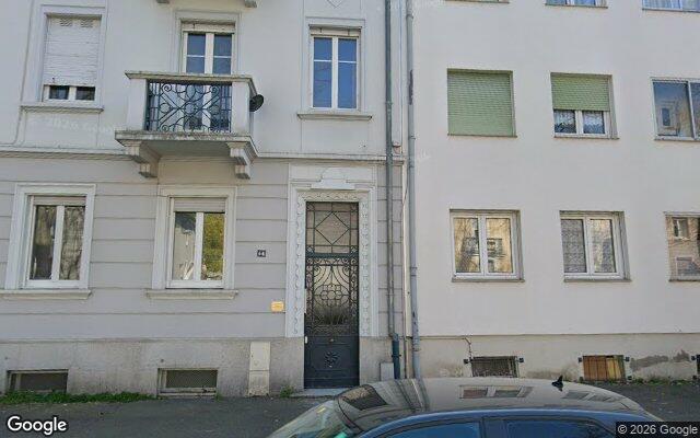 Façade : 44 rue Furstenberger, Mulhouse