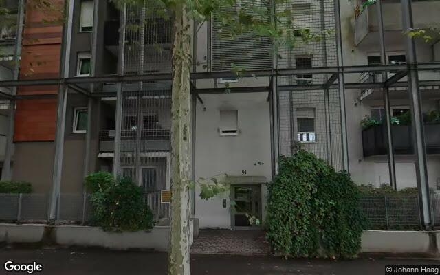 Façade : 94 avenue Robert Schuman, Mulhouse
