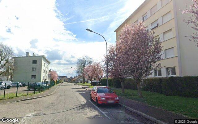 Façade : 1 rue du Linge, Wittenheim